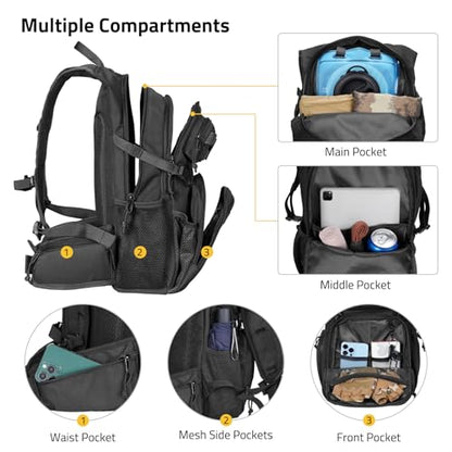 CVLIFE Tactical Hydration Pack 3L - Lightweight Water Bag With Bladder for Men Women, Heavy Duty Molle Backpack for Hiking, Cycling, Running, Hunting