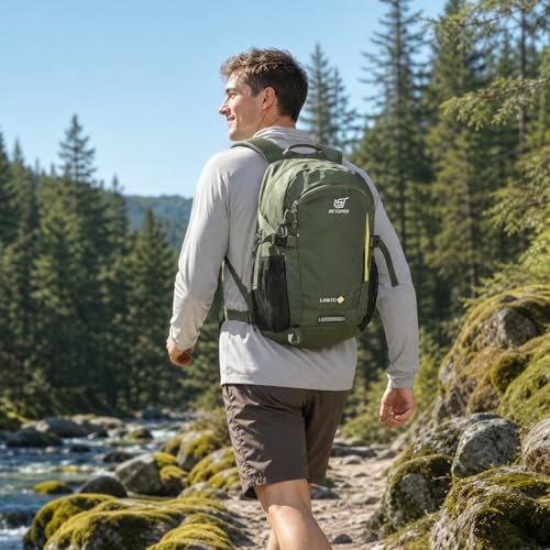 SKYSPER Small Hiking Backpack, 20L/30L Lightweight Travel Backpacks Hiking Daypack for Women Men - color: Lantc20-armygreen, size: 30L