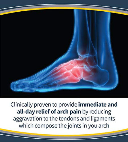 Dr. Scholl's Arch Pain Relief Orthotics, Insoles for Men (8-12), 1 Pair Shoe Inserts