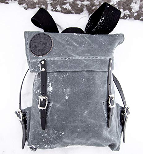 Duluth Pack Duluth Minn Unisex Travel Hiking Everyday Scout Pack, Wax Grey - color: Wax Grey