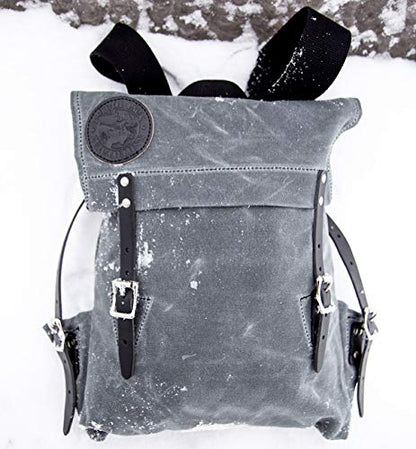 Duluth Pack Duluth Minn Unisex Travel Hiking Everyday Scout Pack, Wax Grey - color: Wax Grey