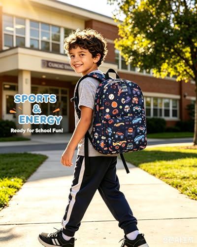 CAMTOP Preschool Backpack for Kids Boys Girls Toddler Backpack Kindergarten School Bookbags for Age 3-8 (Blue Classic Balls) - color: Blue Classic Balls