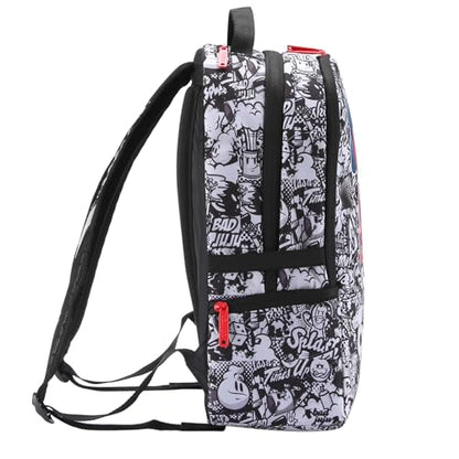 Graffiti Backpack for School, 20L Casual Daypack, Designer Laptop Backpack for 15.6 Inch Laptop - color: X Eyes