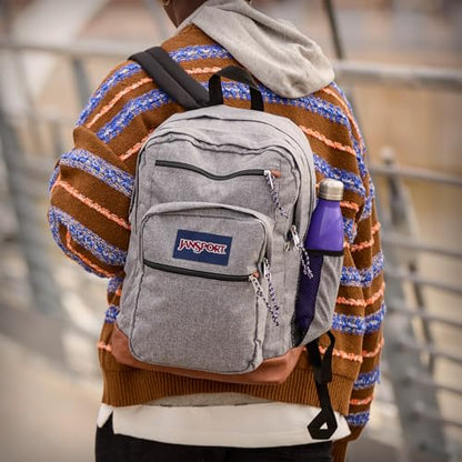 JanSport Cool Backpack with 15-inch Laptop Sleeve, Large Computer Bag Rucksack with 2 Compartments, Ergonomic Straps, Faded Sage - color: Faded Sage