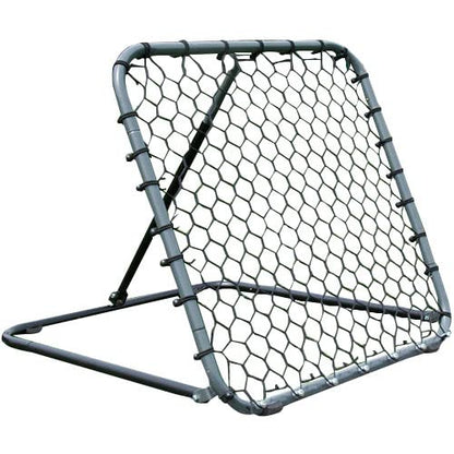 QuickPlay Pro Soccer Rebounder Net (2 Sizes) - Ball Rebounder Soccer Net, Heavy Duty, Adjustable Angle, with Galvanized Steel Frame & Rubber Feet, Soccer Training Equipment for Grass, Turf & Indoors - style: 3x3'
