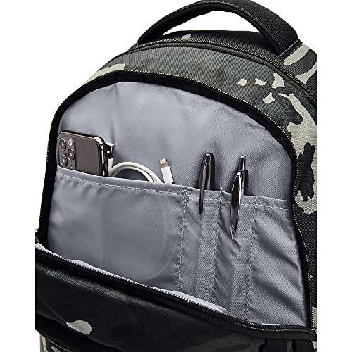 Under Armour Unisex Hustle 5.0 Backpack - color: Black (007)/Metallic Gold