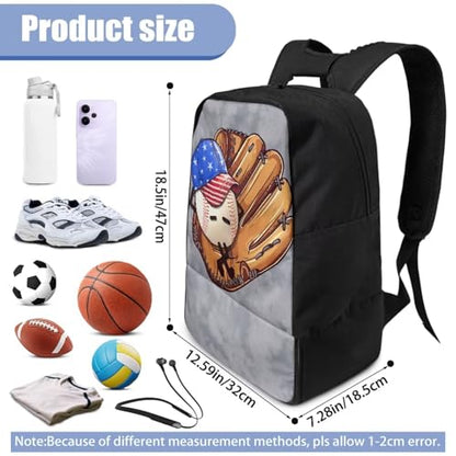 Basketball Backpack With Separate Ball Compartment And Shoes Fit Basketball Volleyball Football - color: Cute Baseball