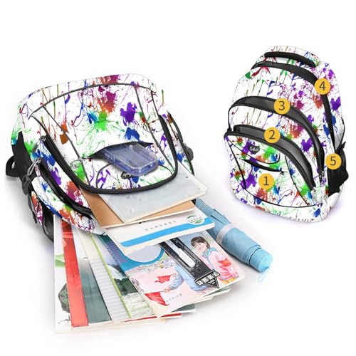 Casual Lightweight Backpack 15" Laptop Backpack school bag-211hcai | School Bookbag, Travel Bag,for Boys & Girls,Travel Backpack - color: 211hcai