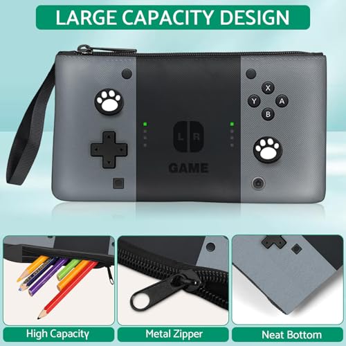 Kids Backpack For Boys，Gamer Boys Backpack For Children Teens Elementary Middle School, 17″ Students Bookbag - color: Backpack Set-sw-gray