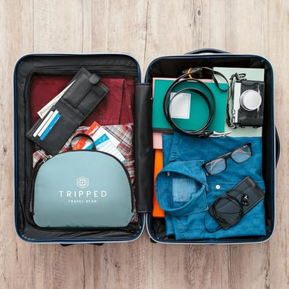 Travel Backpack- Foldable Collapsible Lightweight Backpack for Travel (Teal) 35 liters - color: Teal