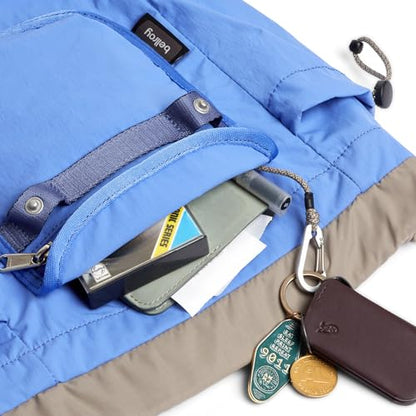 Bellroy Cinch Minipack (lightweight 9 liter backpack with external organization and adjustable shoulder straps) - DenimBlue - color: Denimblue