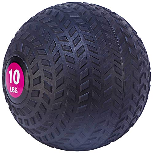 Fitvids Slam Medicine Wall Balls Workout Exercise Fitness Weighted Balls for Cross Training, Strength and Conditioning Exercises, Cardio and Core Workouts - style: 10 Pounds