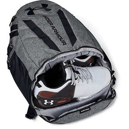 Under Armour Unisex Hustle 5.0 Backpack - color: Black (002)/Black