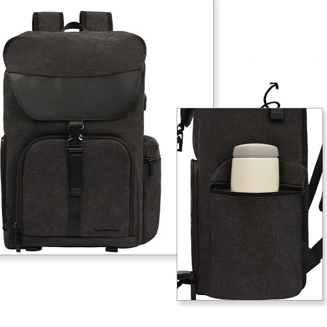 Waterproof Camera Shoulder Backpack Mirrorless Camera Case Photography Bags with Tripod Holder with