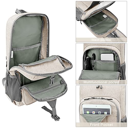 G4Free Mini 10L Hiking Daypack Small Hiking Backpack Cycling Compact Shoulder Backpack Outdoor for Men Women - color: Ivory