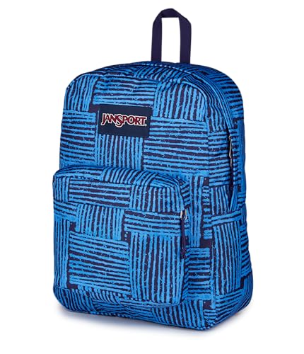 JanSport SuperBreak One Backpack - Durable, Lightweight Bag with 1 Main Compartment, Front Utility Pocket with Built-in Organizer, Premium Backpack, Threaded - color: Threaded