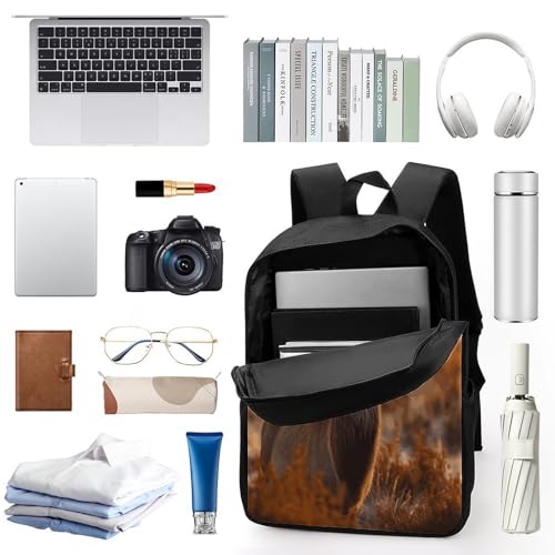 Travel Laptop Backpack Slim Durable Lightweight Back Pack Cute Antler Red Deer Small Backpack For Women Men - color: Antler Red Deer
