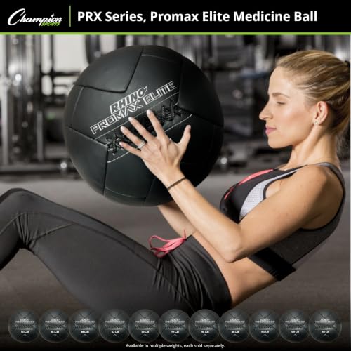 Champion Sports Rhino ProMax Elite Slam Ball - color: Promax Elite, size: 30 Pounds