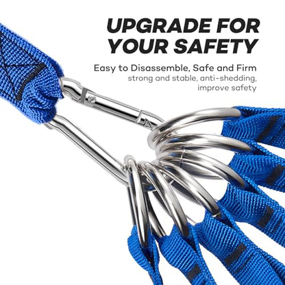 Heavy Resistance Bands for Working Out, NITEEN Resistance Bands with Handles Weight Exercise Bands for Men Women, Workout Bands with Door Anchor and Ankle Straps Strength Training Equipment - size: 310lbs