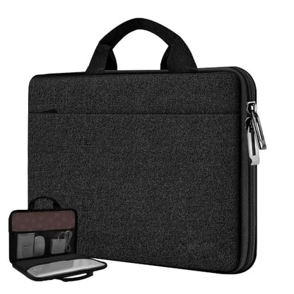 Hseok Laptop Case for MacBook Pro 14 inch TSA Sleeve Handbag, Black - color: Black