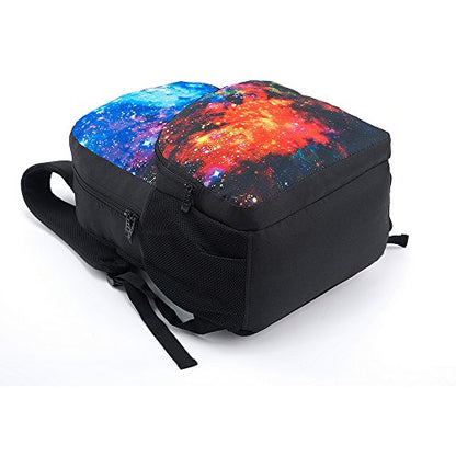 CAIWEI backpack teen, Universe Space TrendyMax Galaxy Pattern Backpack Cute for School (Starry sky) - color: Starry Sky, size: 17.5*13*6.7 Inch