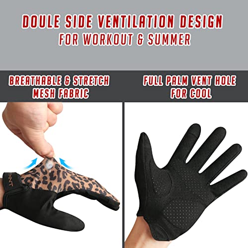 Ventilated Workout Gloves for Women Men Full Finger.Weight Lifting Gloves with Full Palm Vent & Breathable Mesh Back for Gym, Weightlifting, Fitness, Exercise,Training.Cycling - size: Small
