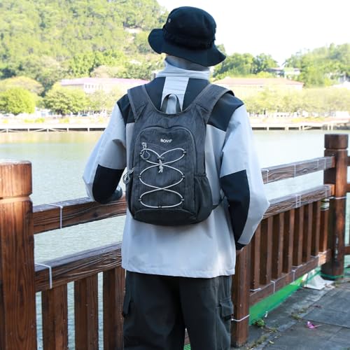 BOVIP 20L Hiking Backpack Lightweight Packable Hiking Daypack Small Travel Outdoor Foldable Shoulder Bag Black - color: Black 1