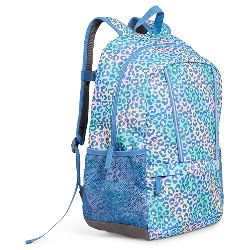 Lands' End Unisex Kids Medium ClassMate Lightweight Durable Elementary School Backpack, Sky Blue - color: Sky Blue