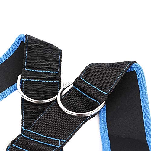 Running Harness, Sled Shoulder Harness Band Belt Sports Equipment Overload Running Band Physical Training Rope Kit Improving Speed, Stamina and
