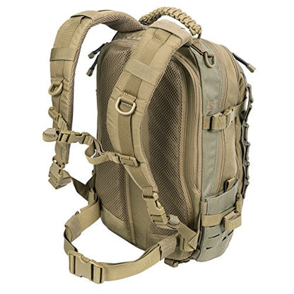 Direct Action Dragon Egg Mk II Tactical Backpack Coyote Brown/Adaptive Green 25 Liter Capacity - color: Coyote Brown / Adaptive Green Mk II, size: 25 Liter