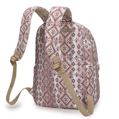 Montana West Backpack Purse for Women Western Aztec Backpack Purse Lightweight Casual Daypack for Travel - color: Light Coffee