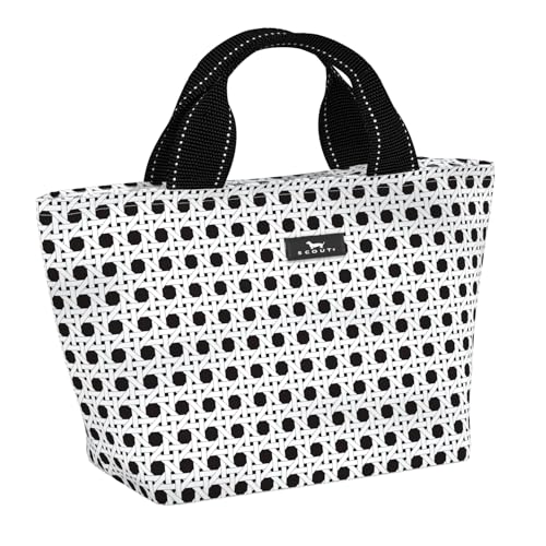 SCOUT Nooner Insulated Lunch Box for Women with 6 Can Capacity - Lightweight Work Lunch Bag for Teachers and Nurses - Soft Cooler for Beach Travel and Picnic - color: Cane Fonda