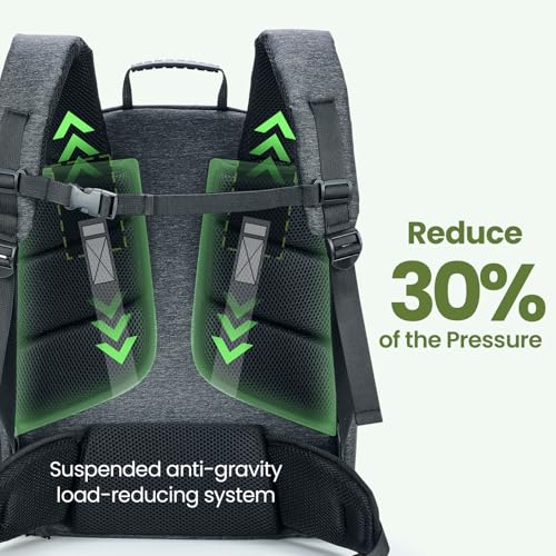Pecute Ergonomic Cat Backpack, 30% Effort-Saving Breathable Pet Backpack