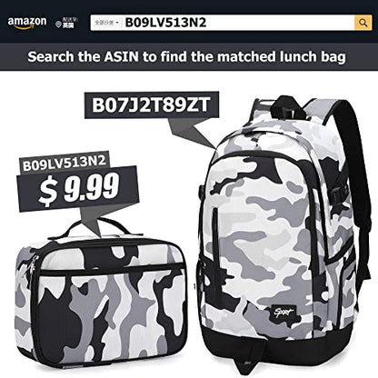 rickyh style School Backpack Travel Bag for Men & Women Lightweight College Back Pack with Laptop Compartmen - color: 01qhui
