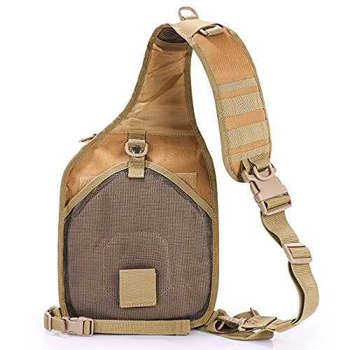 3 Pack Molle Pouch Combo Water Bottle Pouch Holder Tactical Molle Pouches Compact Utility Waist Bag Pack - color: Combo C:Khaki