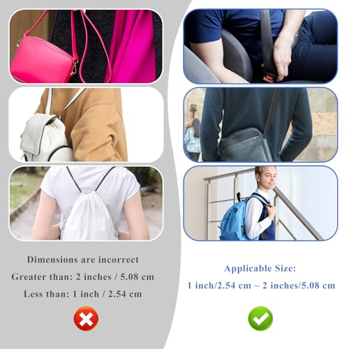 Strap Cushion for Bag Universal Shoulder Strap Pad for Bags Black Large Breathable Shock Absorption for Bag, Messenger Bags, Backpacks and Purse Non-Slip Thick Cushion with Foam