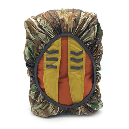 Waterproof Rucksack Cover Backpack Rain Cover 30L-100L for Travel Climbing Hiking (Leaf Camo, 70L-80L) - color: Leaf Camo, size: 70L-80L