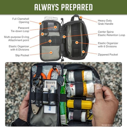 Maxpedition Skinny Pocket Organizer - color: Black