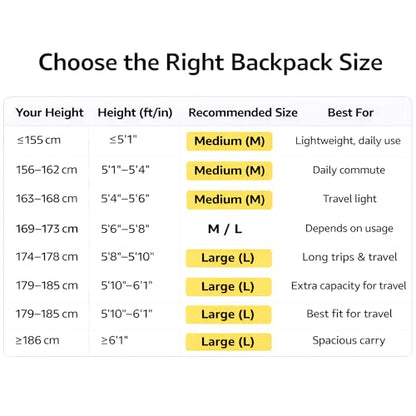BAGOK Carry On Travel Backpack, Expandable Extra Large Airline Approved,Lightweight Daypack for Men and Women（Black） - color: B-black, size: Medium