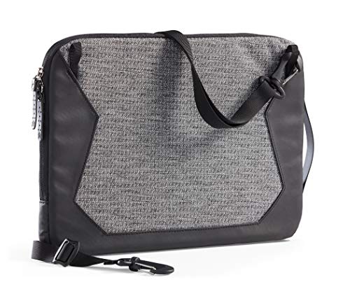 STM Myth Fleece-Lined Laptop Sleeve with Removable Strap 13" - Granite Black (stm-114-184M-01) - color: Granite Black, size: 13-Inch