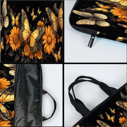15-Inch Laptop Sleeve – Stylish, Lightweight, Shockproof, Water-Resistant Case for Lenovo, HP, Dell, Asus Notebooks - Flower Butterfly - color: Flower Butterfly