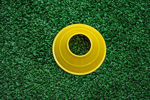 Kwik Goal Mini Disc Cones, Pack of 25 - color: Hi Vis Green