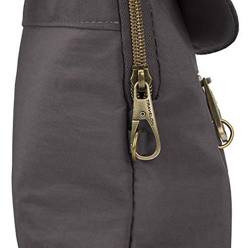 Travelon Anti-Theft Signature Slim Backpack - color: Smoke