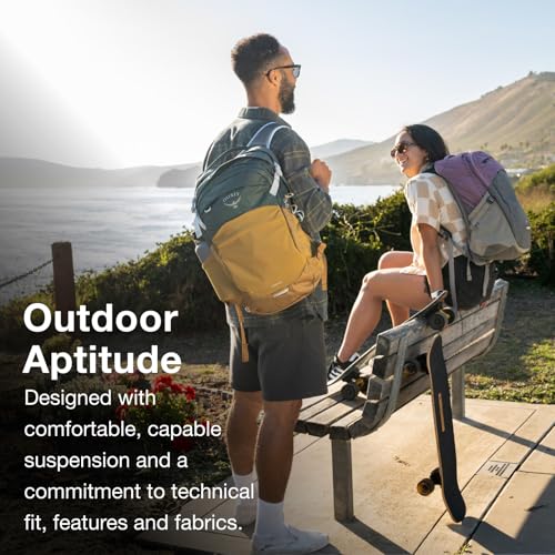 Osprey Nebula Commuter Backpack, Tungsten Soundwave/Grey Heather - color: Tungsten/Soundwave Grey Heather