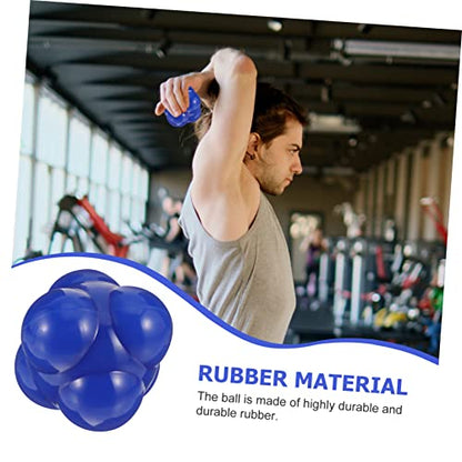 LIOOBO Silicone Hexagonal Agility Reaction Training Ball for Fitness Exercise and Sports High/Low Difficulty Agility Ball for Enhanced Coordination and Reflex Training