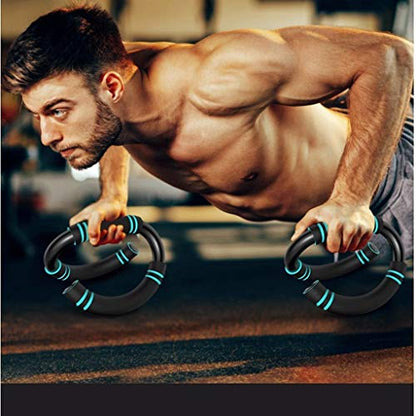 Detachable Fitness Push-up Bar Training Stand Push Non-slip Foam Grip Can be Carried for Home