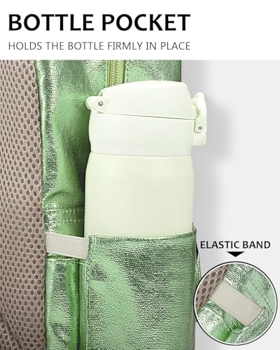 Toddler Backpack for Girls Boys 2-6 Kindergarten Elementary School Kids Backpack Boys 14" H Diaper Bag - color: Mint Green