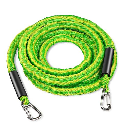 Boat Bungee Dock Lines, Boat Bungee Anchor Lines, Boat Bungee Anchor Rope, PWC Anchor Line, PWC Accessories, Jet Ski Accessories - size: 14-50 feet Anchor Rope, style: Pack Of 1