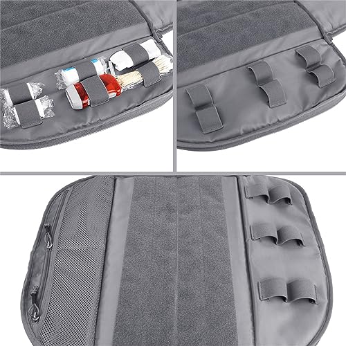 EXCELLENT ELITE SPANKER Medical Backpack Tactical Knapsack Outdoor Rucksack Camping Survival First Aid Backpack（Grey） - color: Grey