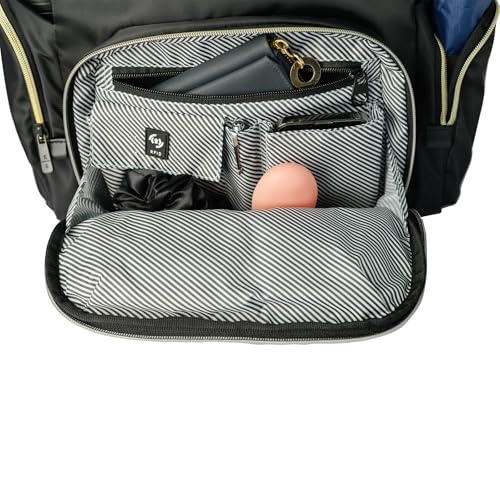 Kenneth Cole REACTION Sophie Women's Silky Nylon 15" Laptop & Tablet Anti-Theft RFID Travel Backpack Bag, Black With 20" Carry-On - color: Black, size: 15" Laptop with 20" Carry-On